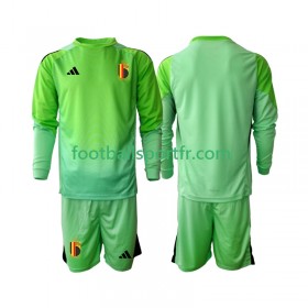 Tenue Belgique Gardien Enfant Domicile 2025 Maillot de Foot ML